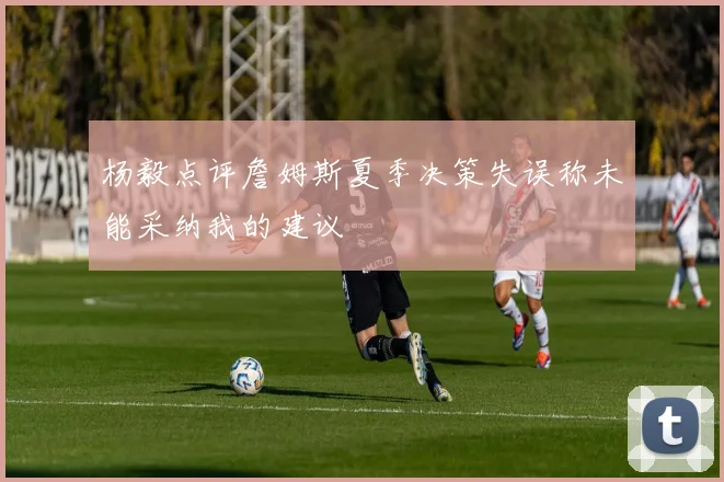 杨毅点评詹姆斯夏季决策失误称未能采纳我的建议